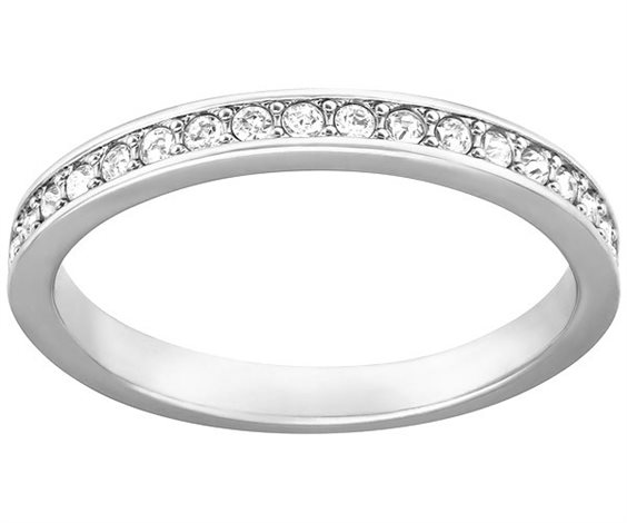 Ring Swarovski Woman Rare in Metal Alloy Cristallo 1121066 - 1121066